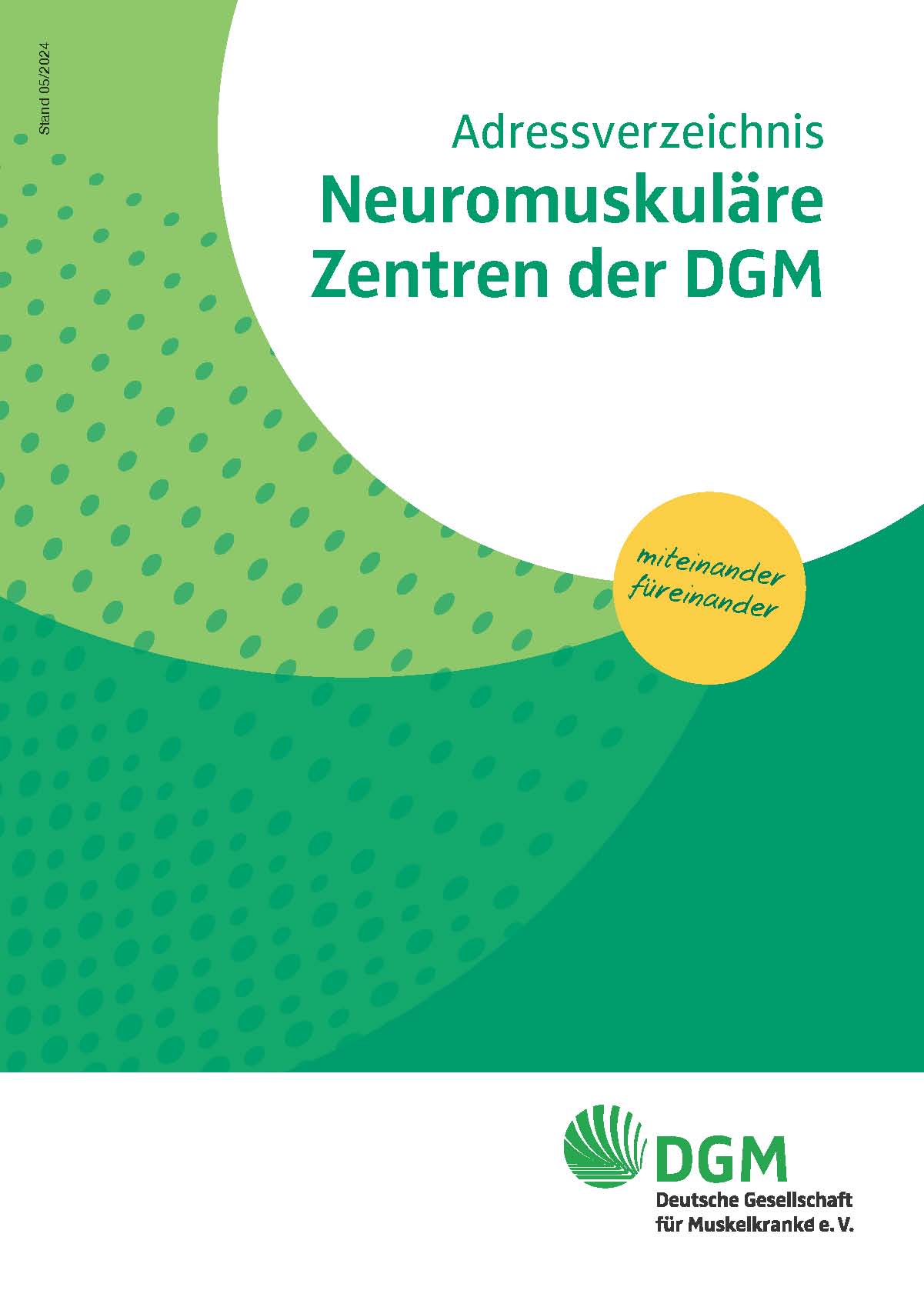 Adressverzeichnis Neuromuskuläre Zentren der DGM